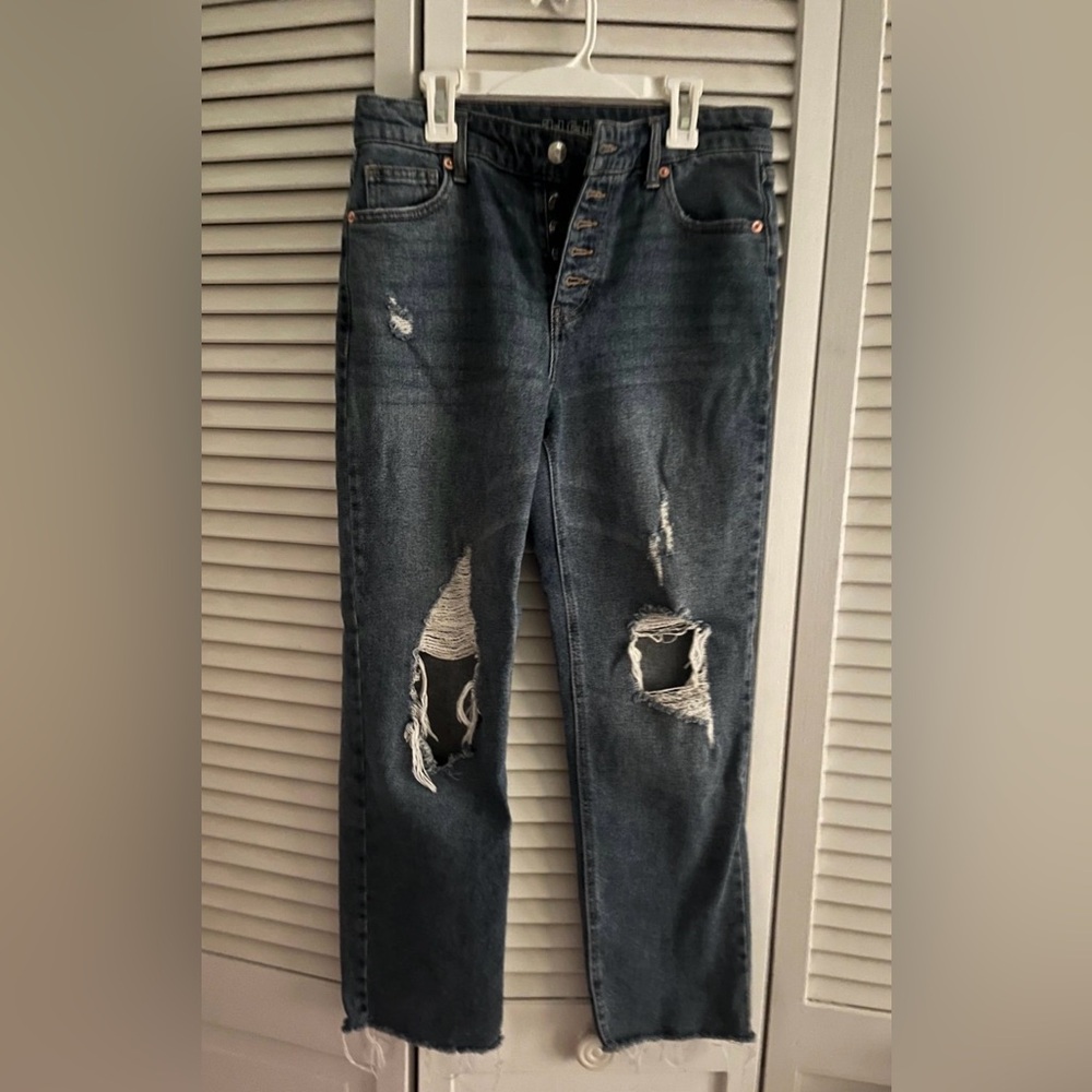 Women's Wild Fable High Rise Straight Ankle Jeans Size 4